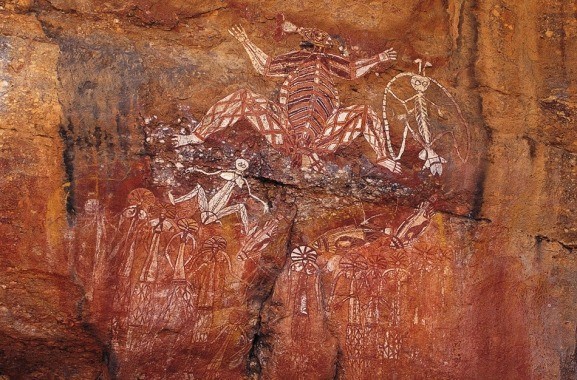 Datei:Felskunst aus Arnhemland.jpg