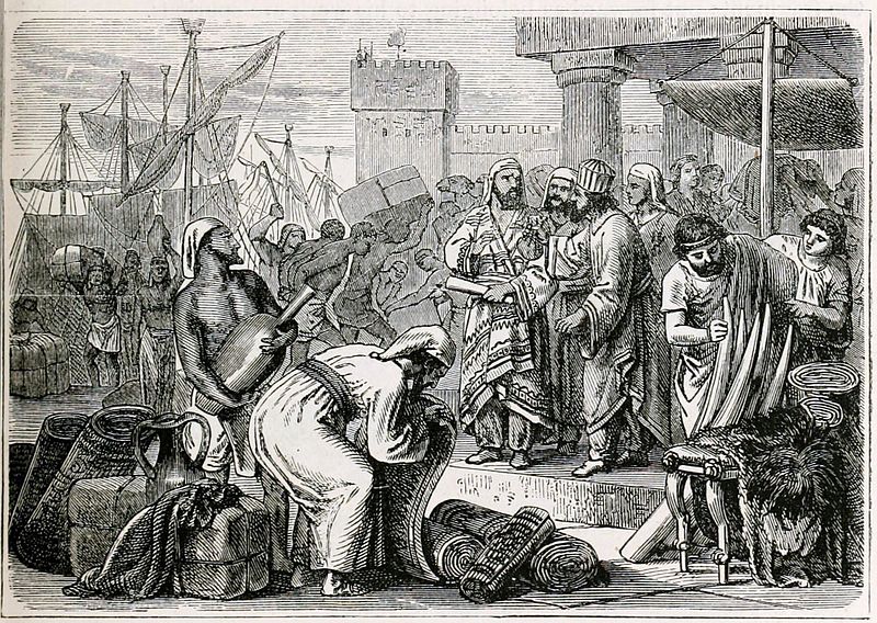 Datei:Phoenician Merchants and Traders.jpg